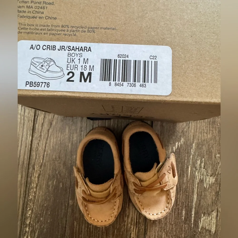 Sperry Boys Crib Shoes